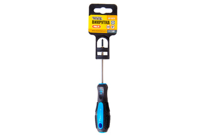 Отвертка Mastertool - крестовая PH0 х 75 мм