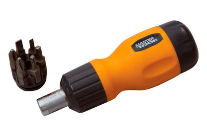 Отвертка Mastertool - реверсивная 6 ед.