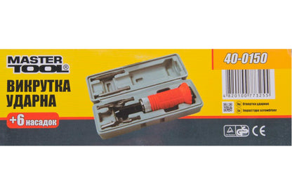 Отвертка Mastertool - ударная 6 ед. 40-0150
