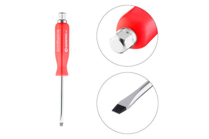 Отвертка Intertool - шлицевая ударная SL5 х 75 мм