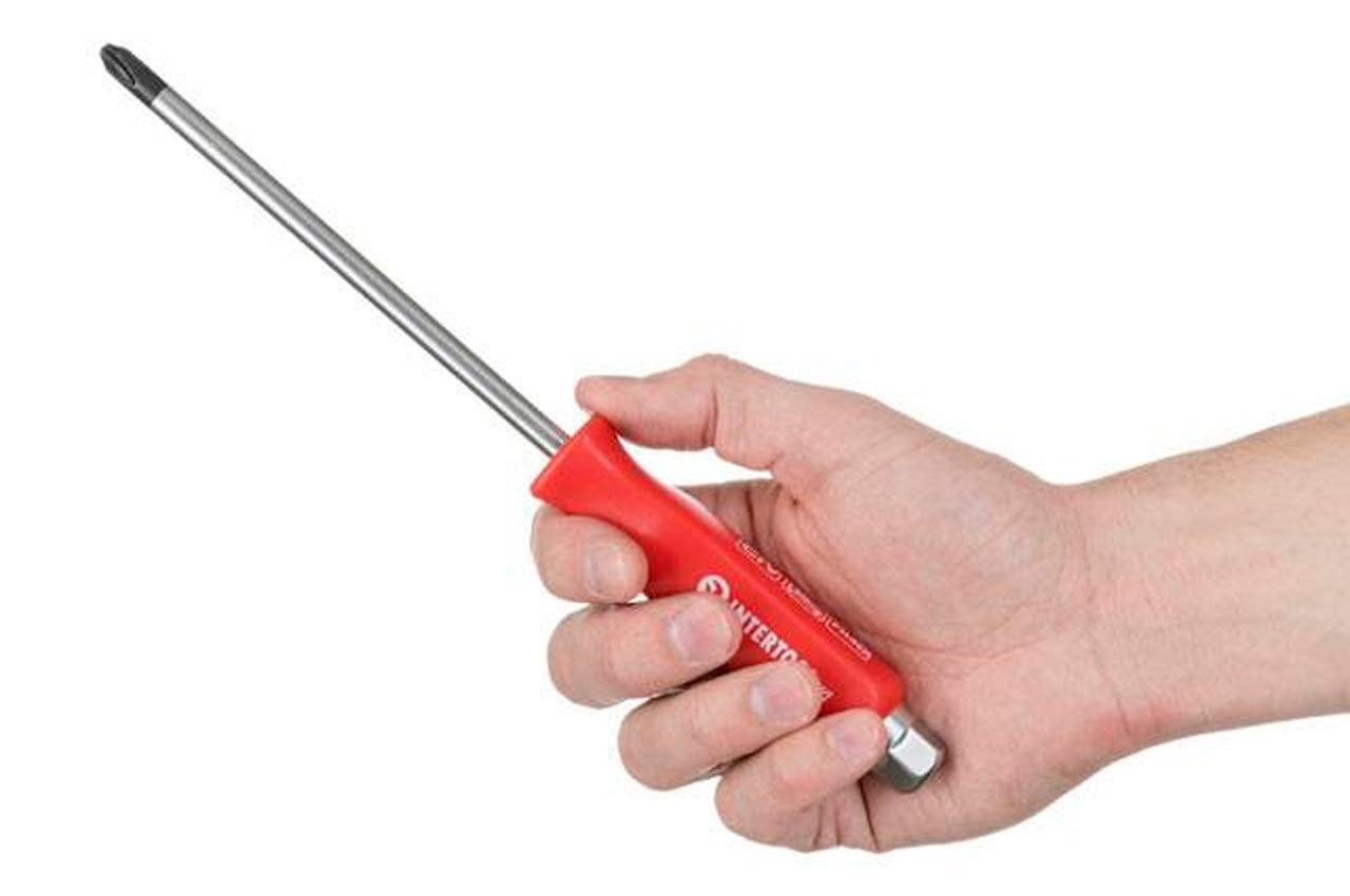 Отвертка Intertool - крестовая ударная PH3 х 150 мм