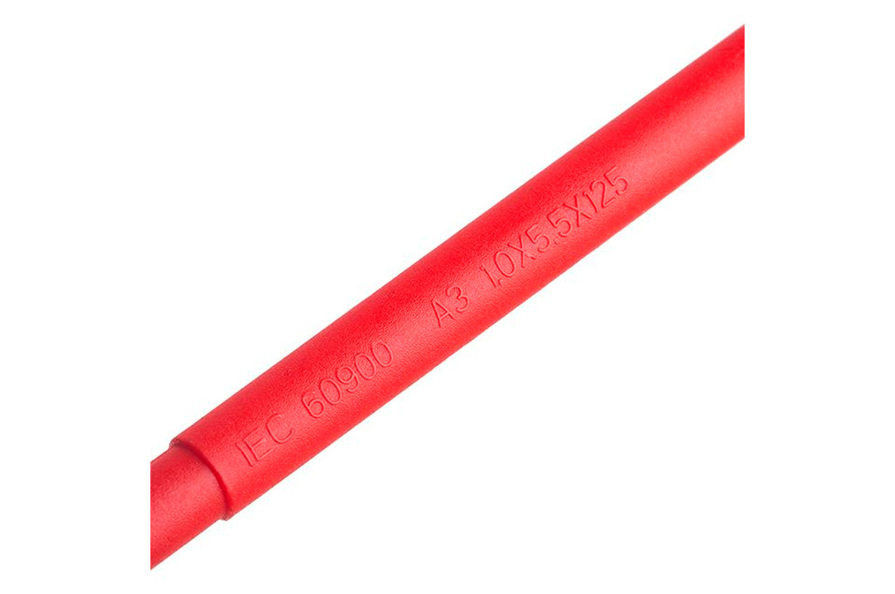 Отвертка Intertool - SL5,5 х 125 мм диэлектрическая