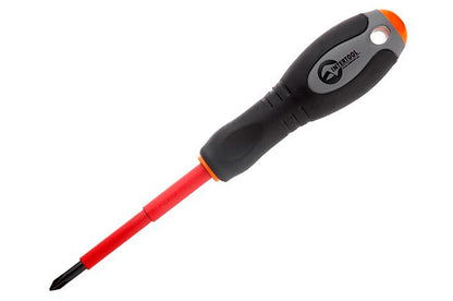 Отвертка Intertool - крестовая PH1 х 80 мм 1000 В диэлектрическая