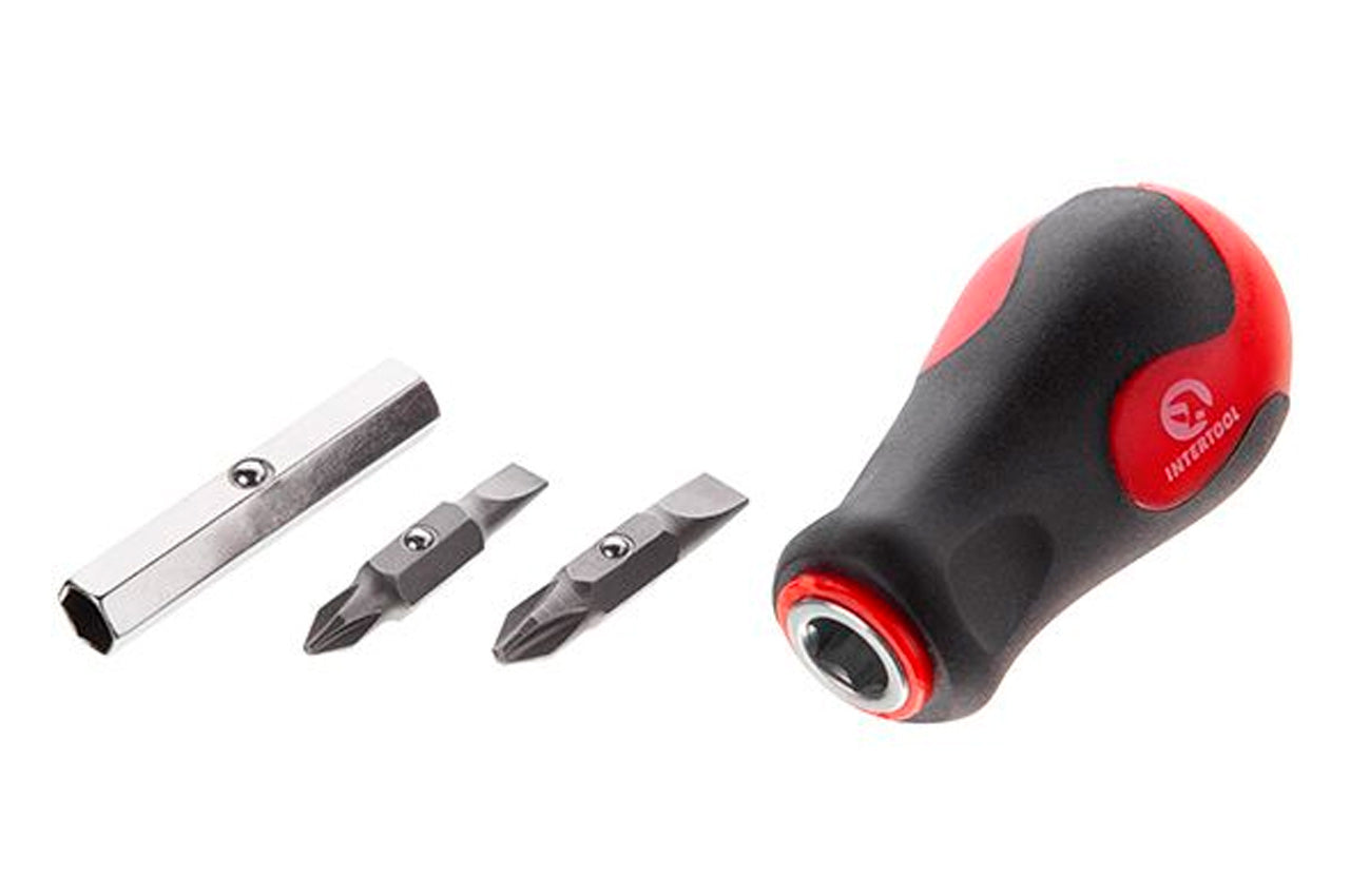Отвертка Intertool - 4-в-1 мини