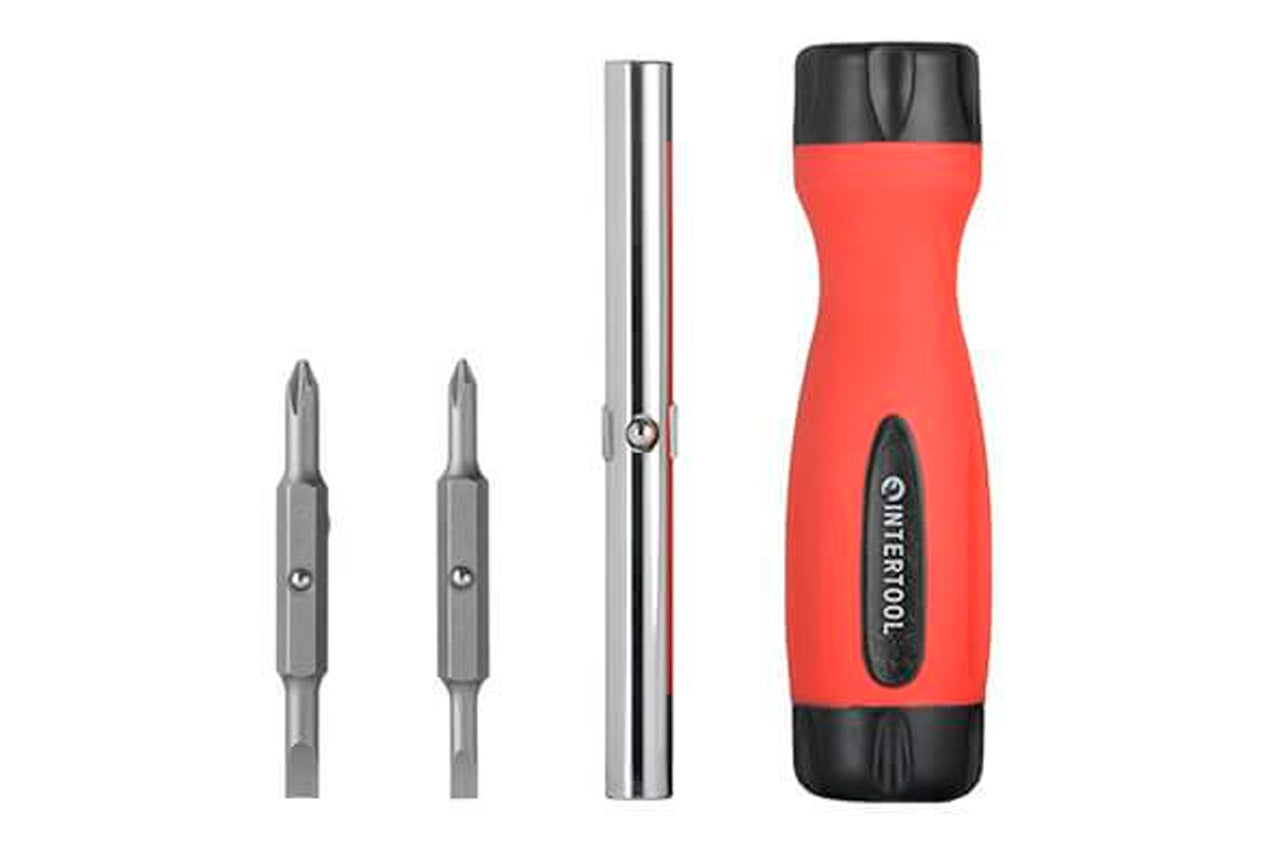 Отвертка Intertool - 4-в-1