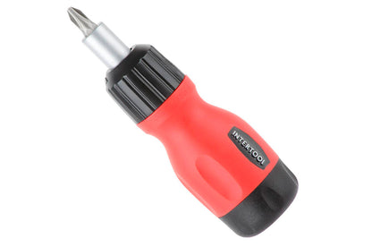 Отвертка Intertool - реверсивная 6 ед.