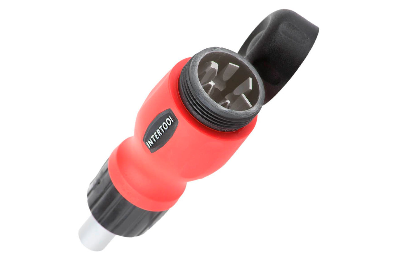 Отвертка Intertool - реверсивная 6 ед.