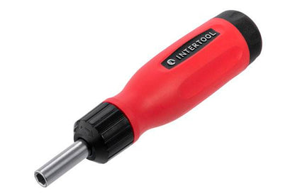 Отвертка Intertool - реверсивная 12 ед.