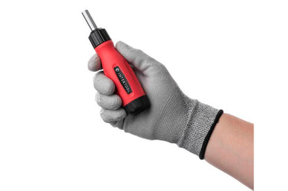 Отвертка Intertool - реверсивная 12 ед.