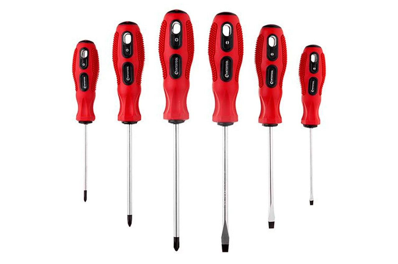 Набор отверток Intertool - 6 шт.