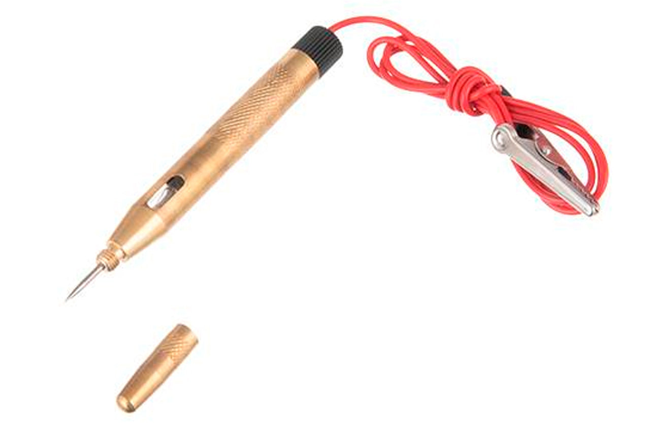 Индикатор напряжения Intertool - 6-24 В, металлический