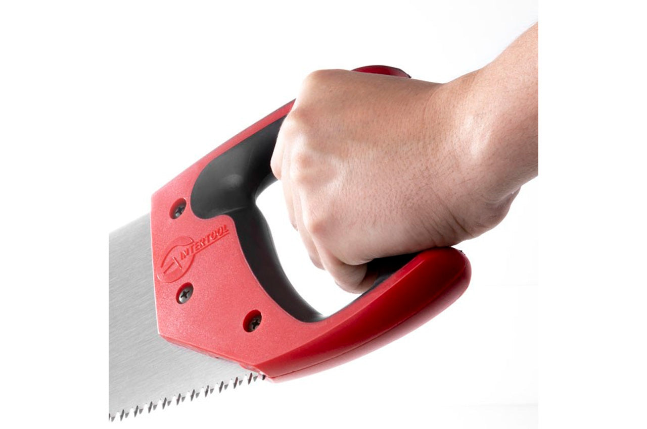 Ножовка по дереву Intertool - 500 мм тройная заточка 7T х 1"