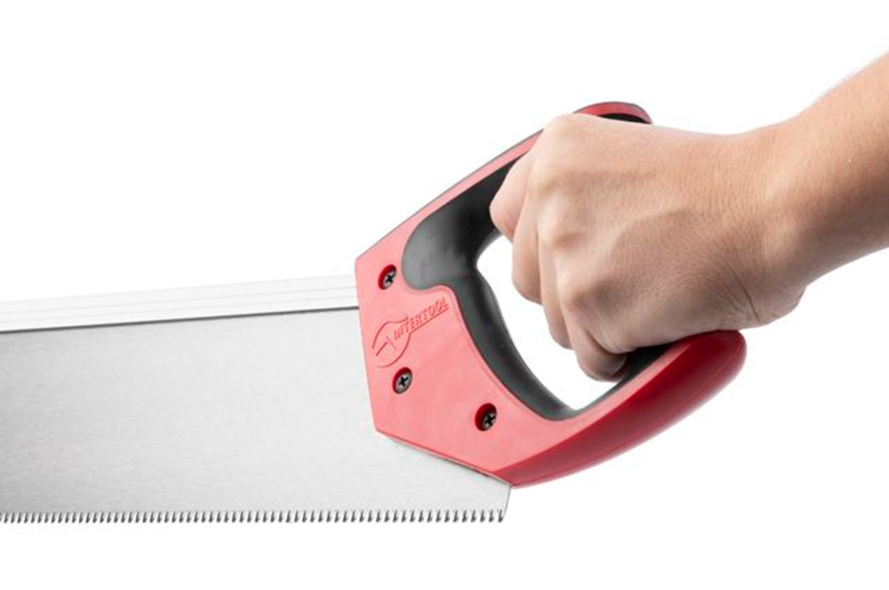 Ножовка по дереву пасовочная Intertool - 300 мм 12T х 1"