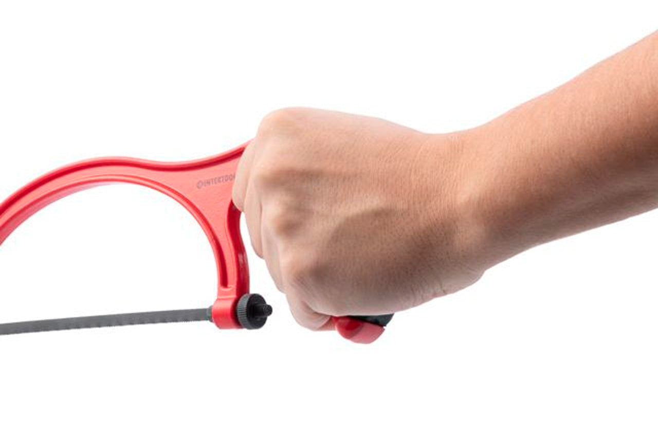 Ножовка по металлу Intertool - 150 мм обрезиненная ручка