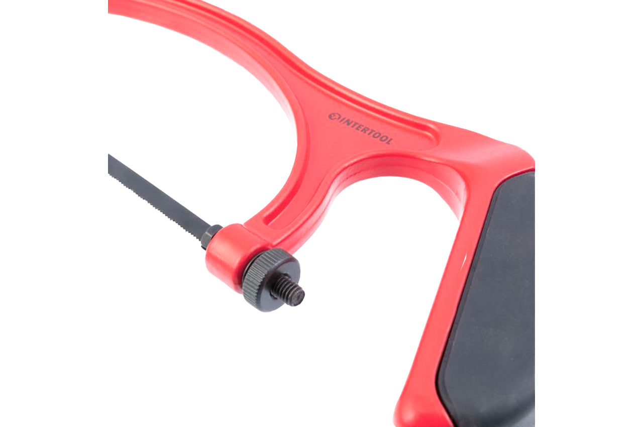 Ножовка по металлу Intertool - 150 мм обрезиненная ручка