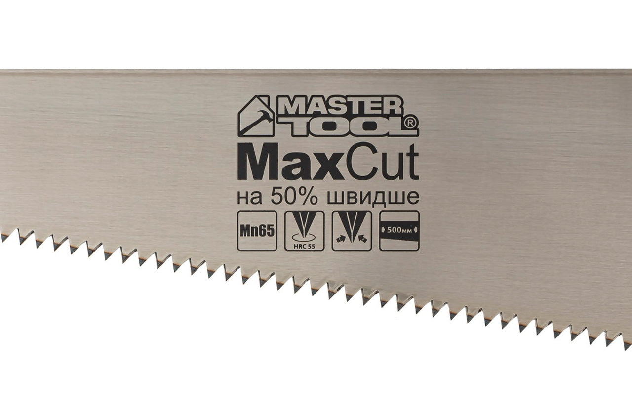 Ножівка по дереву Mastertool - 500 мм 4T х 1"