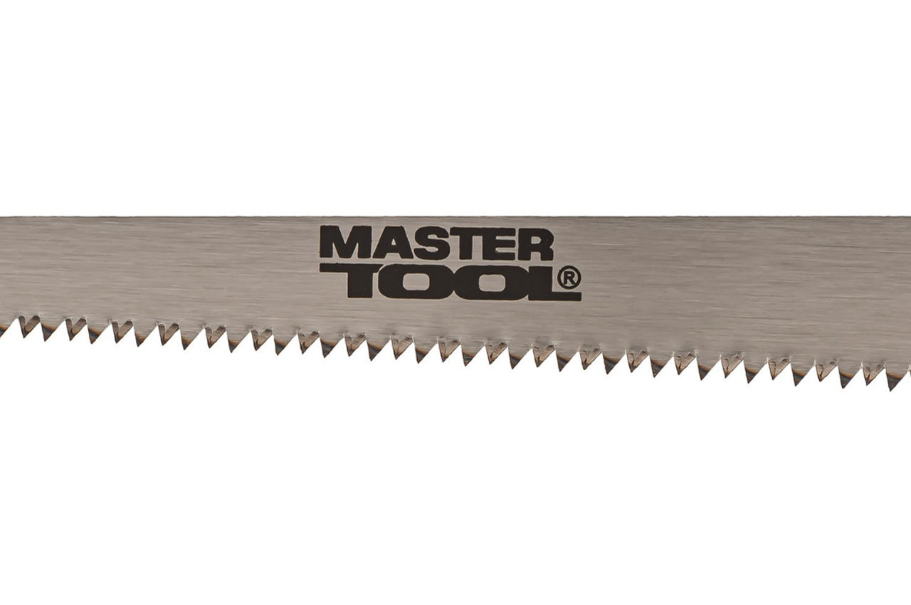 Ножовка по дереву выкружная Mastertool - 300 мм 8T х 1", тройная заточка