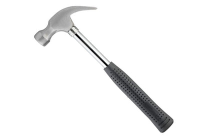 Молоток-гвоздодер Intertool - 450 г ручка металл