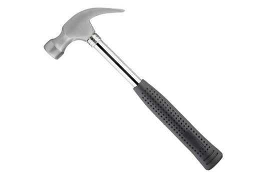 Молоток-гвоздодер Intertool - 450 г ручка металл