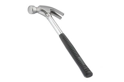 Молоток-гвоздодер Intertool - 450 г ручка металл