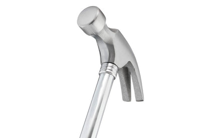 Молоток-гвоздодер Intertool - 450 г ручка металл