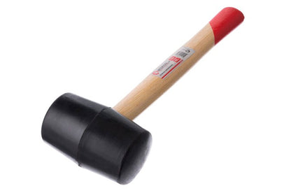 Киянка Intertool - 350 г х 55 мм черная, ручка деревянная