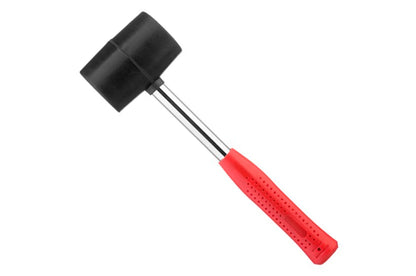 Киянка Intertool - 450 г х 65 мм черная, ручка металл