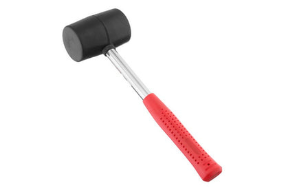 Киянка Intertool - 450 г х 65 мм черная, ручка металл