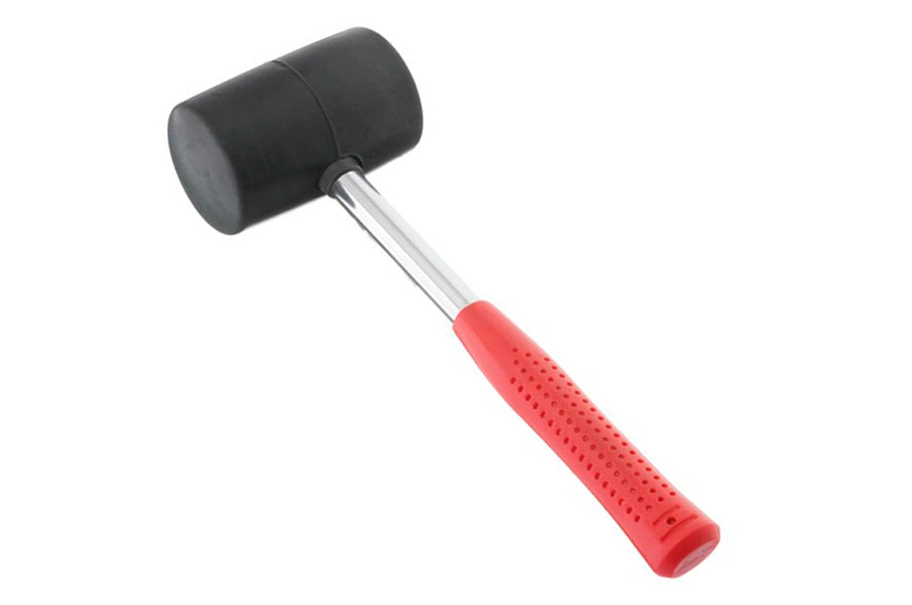 Киянка Intertool - 680 г х 80 мм черная, ручка металл