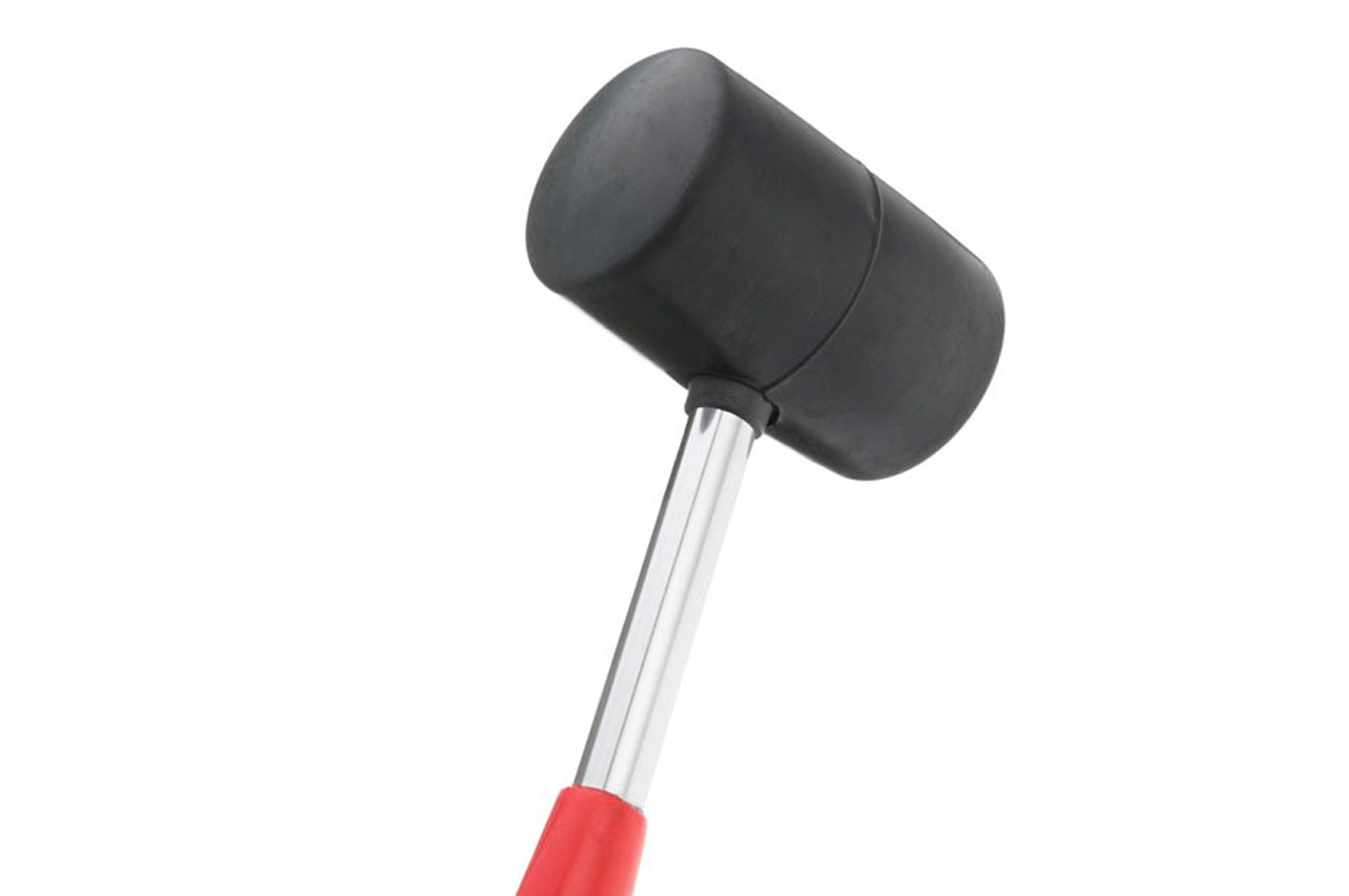 Киянка Intertool - 680 г х 80 мм черная, ручка металл