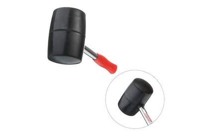 Киянка Intertool - 900 г х 90 мм черная, ручка металл