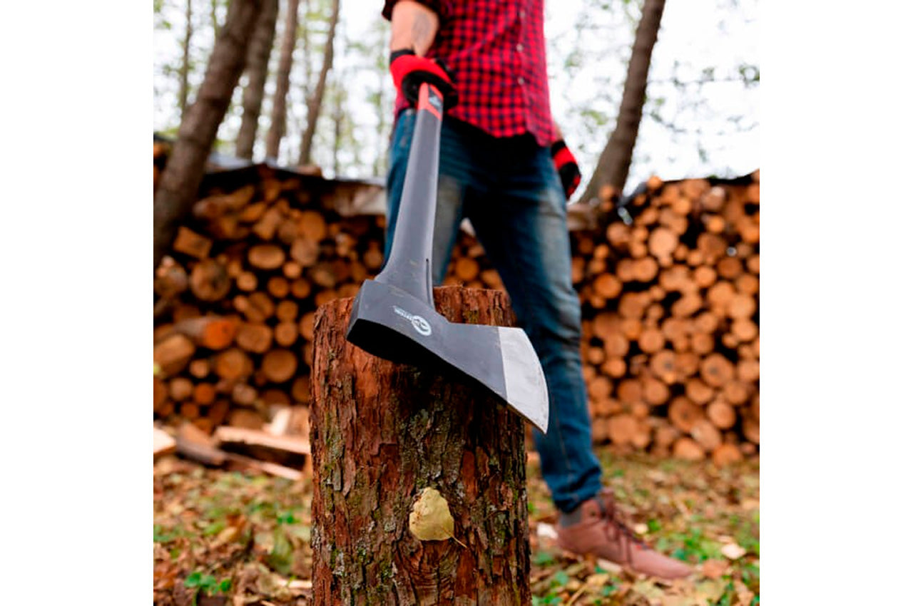 Сокира Intertool - 1250 г довга ручка фібергласс