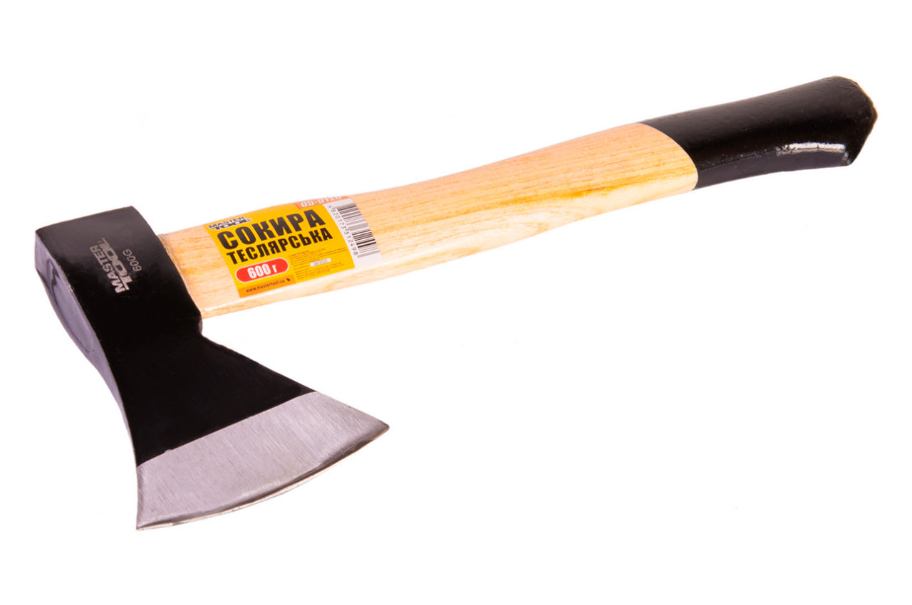 Топор Mastertool - 600 г ручка деревянная