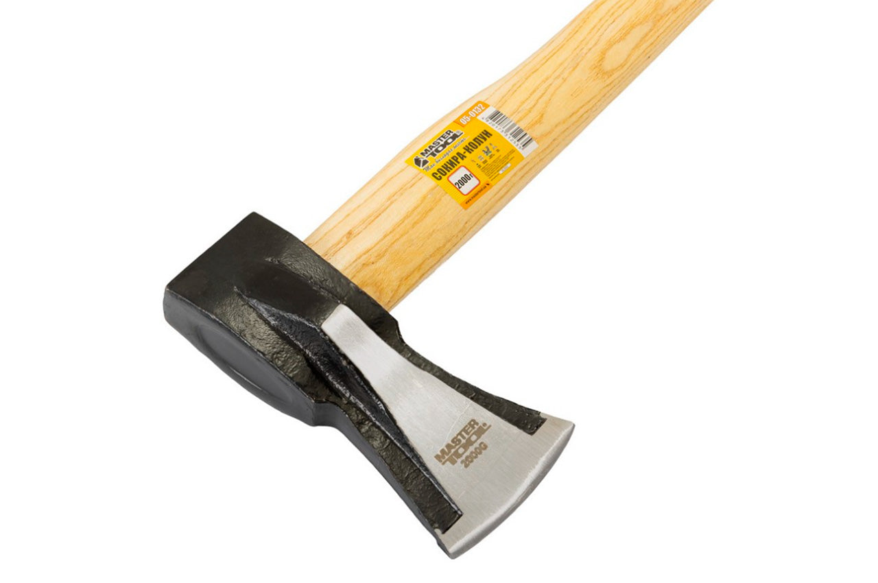 Топор-колун Mastertool - 2000 г длинная ручка деревянная