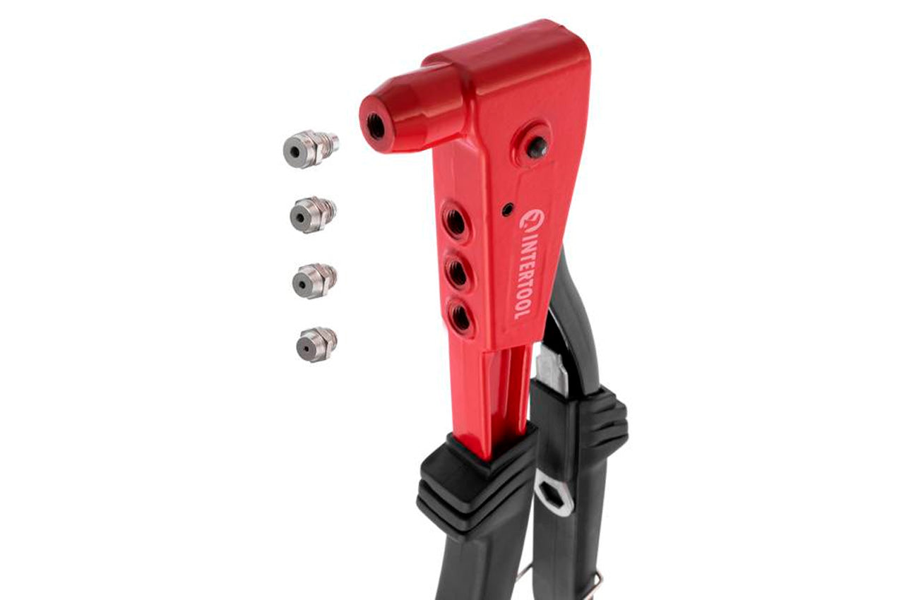 Заклепочник Intertool - 250 мм резиновые ручки