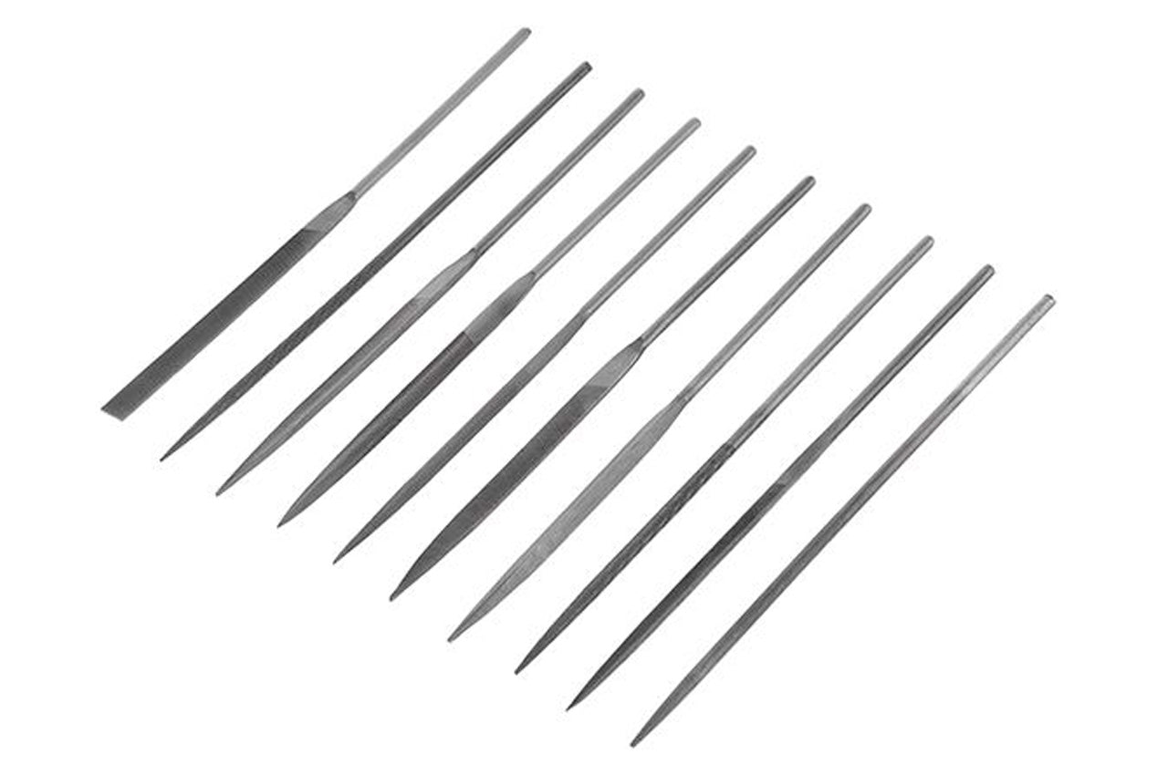 Набір надфілів Intertool - 10 шт., без ручок