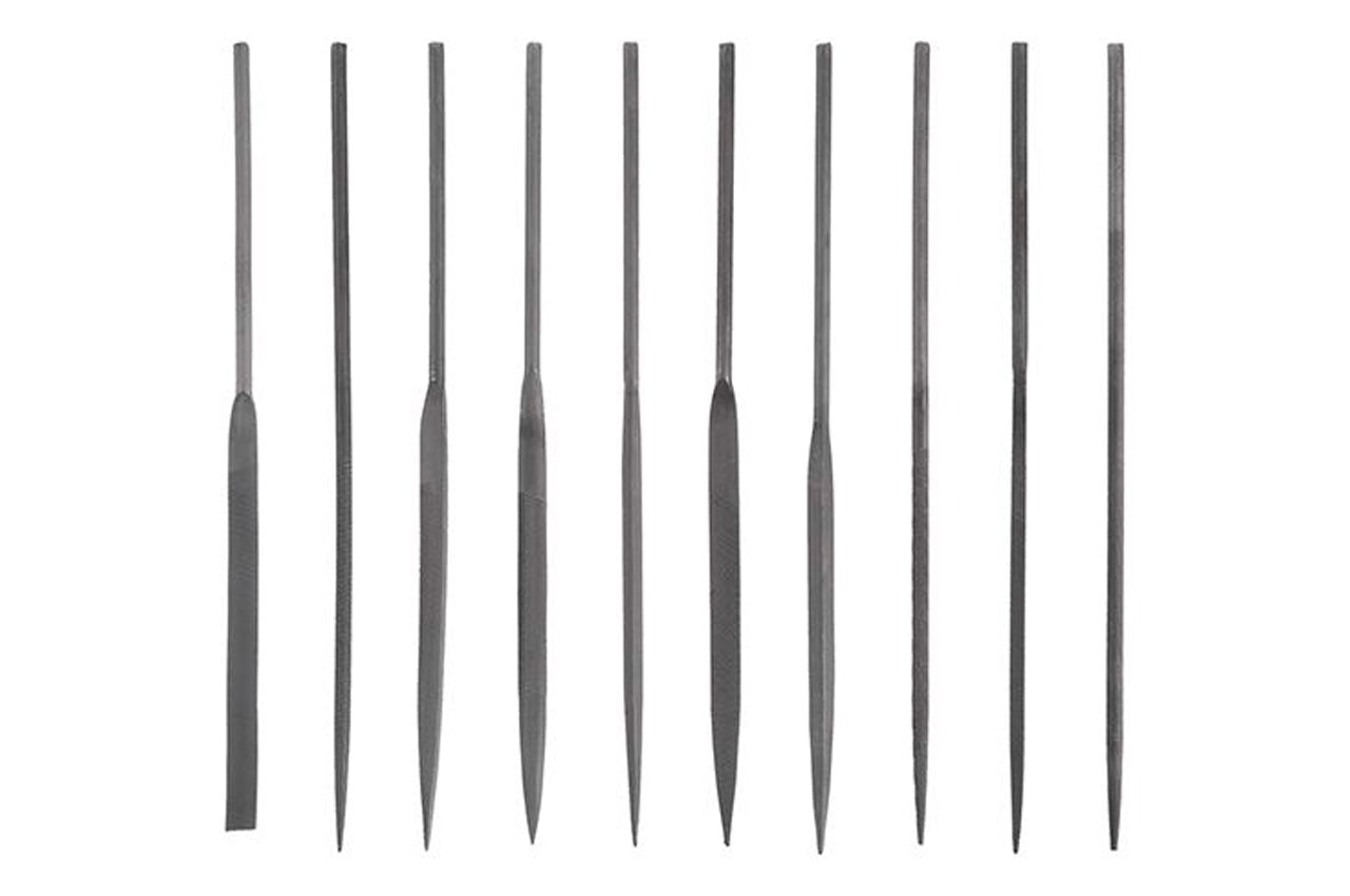 Набір надфілів Intertool - 10 шт., без ручок