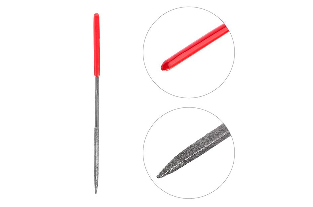 Набор алмазных надфилей Intertool - 5 шт.
