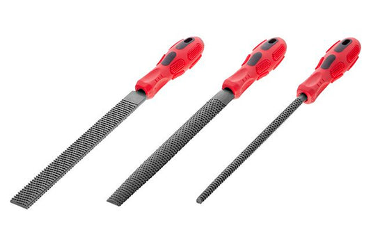 Набор рашпилей Intertool - 3 шт.