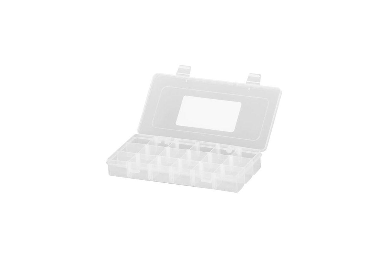 Органайзер Intertool - прозрачный 9" 230 х 125 х 35 мм