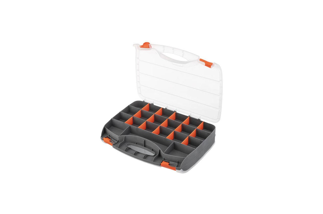 Органайзер Intertool - 15" 2-в-1 380 х 290 х 80 мм