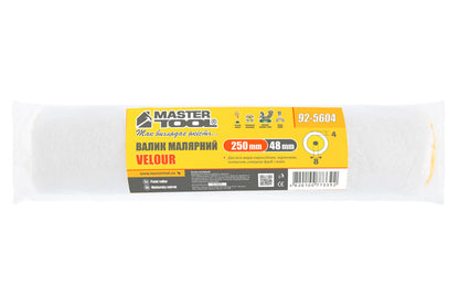 Валик велюр Mastertool - 8 х 48 х 250 мм