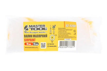 Валик гирпаинт Mastertool - 6 х 15 х 70 мм