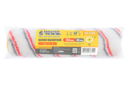 Валик мультиколор Mastertool - 8 х 48 х 250 мм