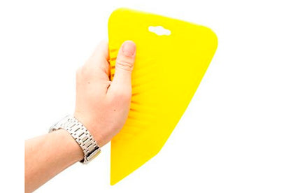 Шпатель прижимной для обоев Intertool - желтый