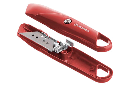 Нож Intertool - трапециевидный, металлический