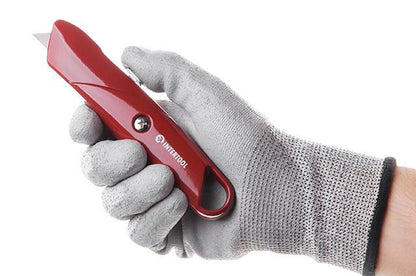 Нож Intertool - трапециевидный, металлический