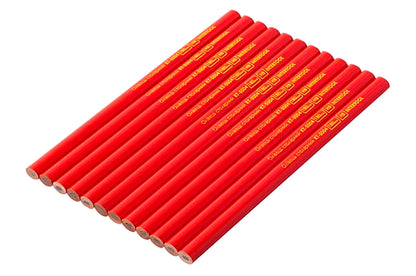 Карандаш Intertool - столярный 180 мм (12 шт.) красный