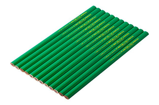 Карандаш Intertool - по камню 240 мм (12 шт.) зеленый