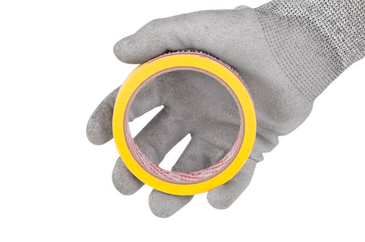 Лента малярная Intertool - 25 мм х 20 м желтая